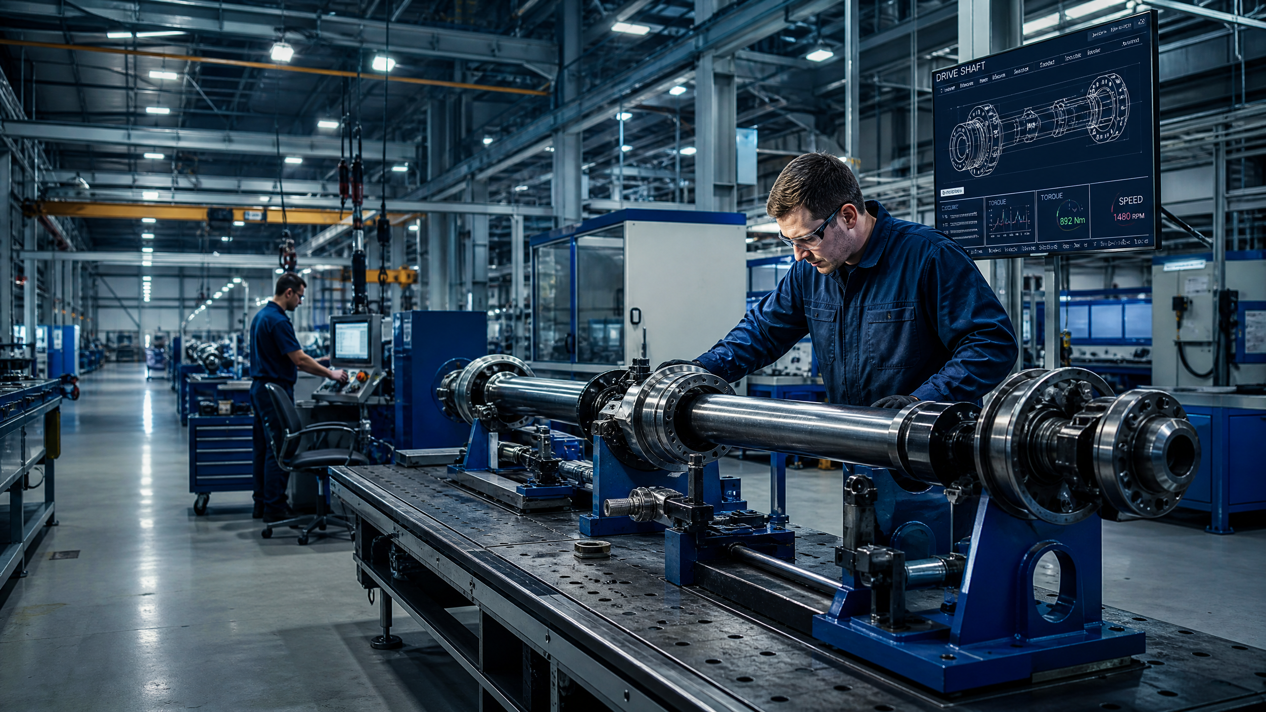 Drive shaft manufacturing facility